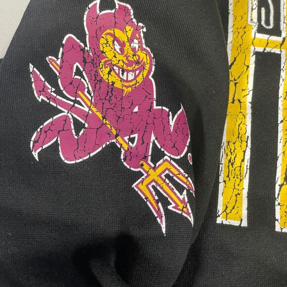 Arizona State Sun Devils Mitchell & Ness Fleece Hoodie - Picture 5 of 6